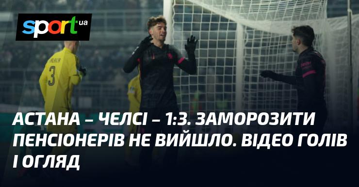 Астана проти Челсі: відео забитих м'ячів та огляд зустрічі (оновлюється)